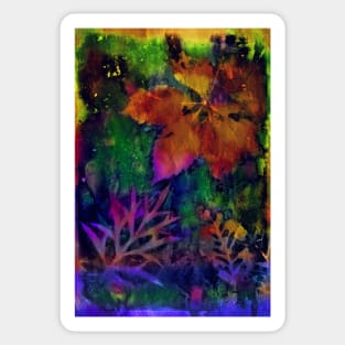 Botanical abstract 2 Sticker